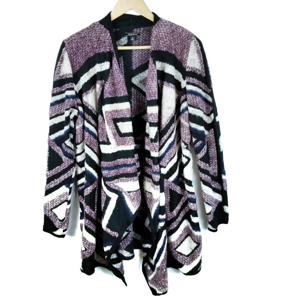 Lucky Brand Open Front Cardigan Size M Medium